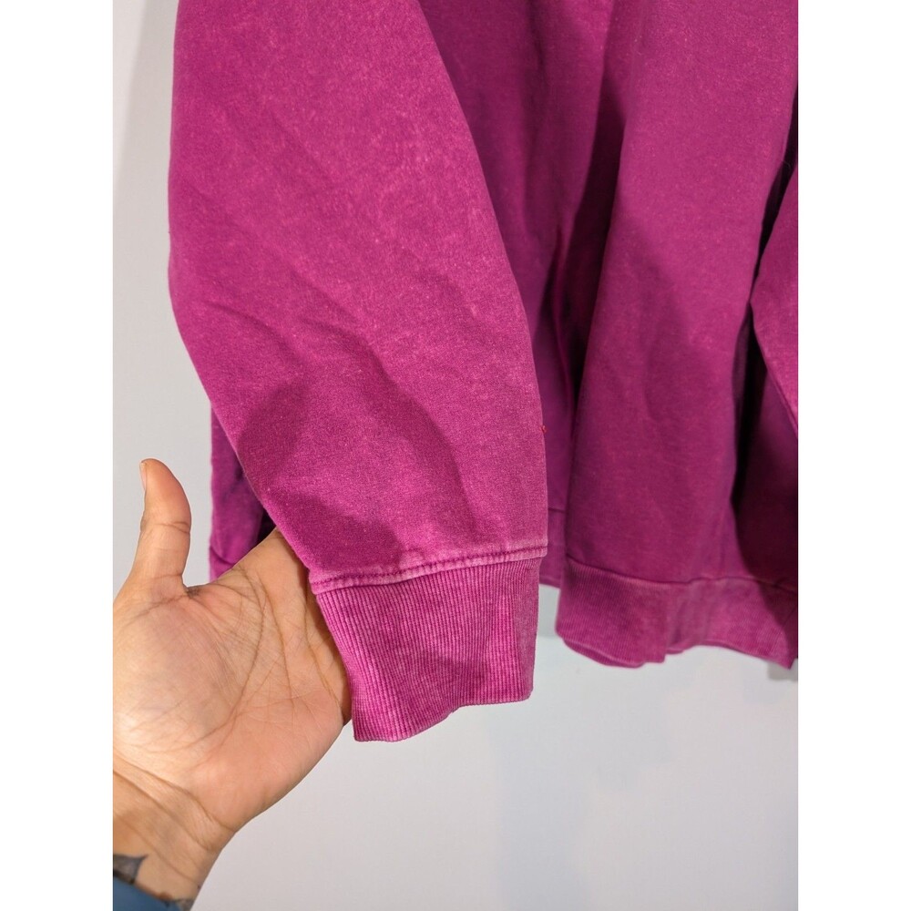 Zelos Womens Pink Crewneck Athletic Sweatshirt Sz 2X Outdoor Gym Casual - Picture 4 of 8